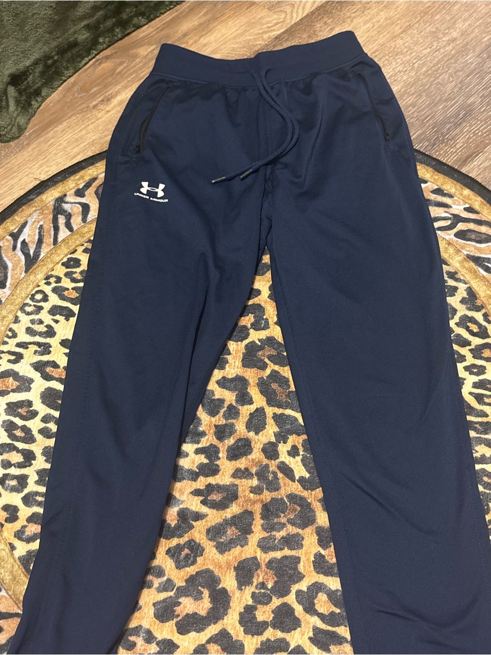 Under Armour mens Navy Active Jogger Pants